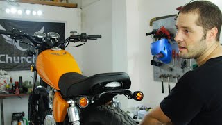 Build a Custom Bike in a Day with Only Hand Tools [upl. by Haleelahk]