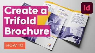 How to Make a Trifold Brochure Template [upl. by Reisch]