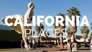 10 Best Places to Visit in California  Travel Video [upl. by Yelroc156]