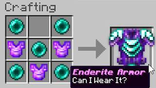 Minecraft But Netherite Is OP [upl. by Nonek532]