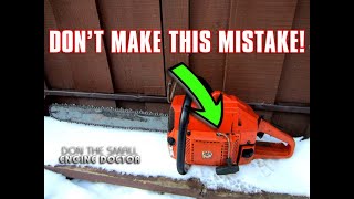 Avoid This Common Mistake When Replacing A Chainsaw Pull Cord [upl. by Oizirbaf]