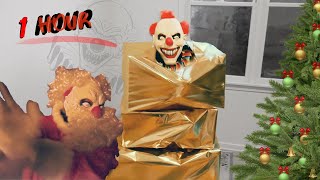 The Ultimate Scary Clown Attacks Christmas Compilation 1 Hour WeeeClown Around [upl. by Acino]