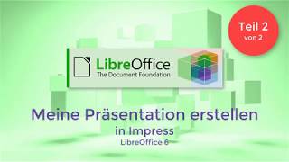 LibreOffice Meine Präsentation erstellen GermanDeutsch [upl. by Releehw768]