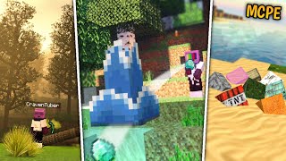 10 Realistic Minecraft PE Addons  119 [upl. by Queen672]