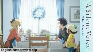 A Silent Voice English cast preview  Official Clip 3 [upl. by Ekul]