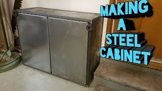 Making a Steel Cabinet part 1 [upl. by Doughty346]