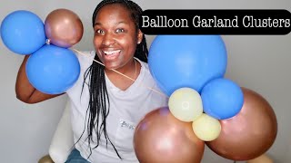 How I make Balloon Garland Clusters  Fillers  Tutorial [upl. by Norac21]