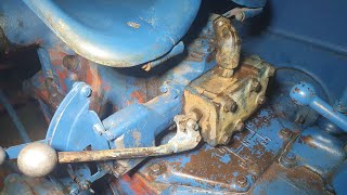 Fordson Major Additional Hydraulic Control Valve [upl. by Akemehc748]