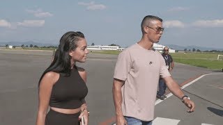 Ronaldo First Day at Juventus [upl. by Annah]