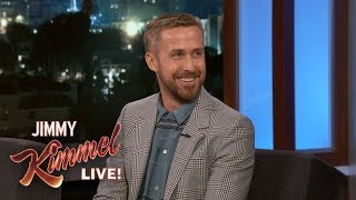 Ryan Gosling Goes Swimming in his Ralph Lauren Suit  GQ [upl. by Seiter426]