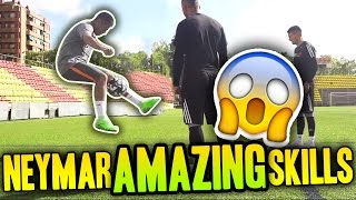 NEYMAR Dazzles with AMAZING SKILLS  F2Freestylers [upl. by Beare653]