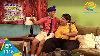 Taarak Mehta Ka Ooltah Chashmah  Episode 1115  Full Episode [upl. by Garret]