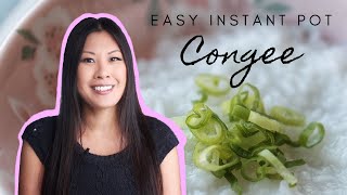 White Congee 粥  instant pot rice porridge recipe  basic plain recipe  Part 1 🍚🍚🍚 [upl. by Eamon970]