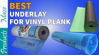 ✅ Best Underlayment For Vinyl Plank Flooring Reviews 2024 Top Rated [upl. by Ali]