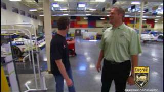 Dale Earnhardt Jrs Tour of JR Motorsports [upl. by Suoirtemed]