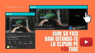 Cum sa faci bani uitandute la clipuri pe YouTube [upl. by Spooner]