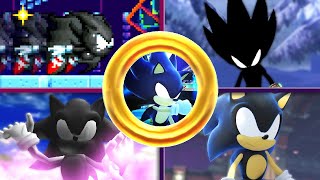 Dark Sonic in 5 Sonic Games [upl. by Franckot]