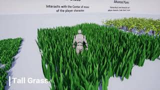 Advanced Interactive Foliage System  UE4 Marketplace [upl. by Susanne]