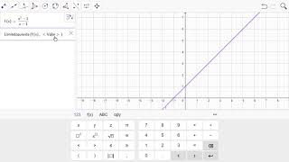 Limites de funciones en GeoGebra [upl. by Ardnaet916]