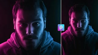 Easy Method For Portrait Dual Lighting Effects By Picsart  PicsArt Photo Editing Tutorial [upl. by Natasha458]