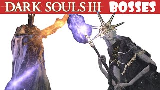 Dark Souls 3 guia PONTIFICE SULYVAHN y ALDRICH EL DEVORADIOSES  Trucos para matar estos bosses [upl. by Lawry797]