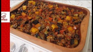 Fırında Patlıcanlı Kebab Tarifi Enfes Yemek Tarifleri [upl. by Eemyaj]