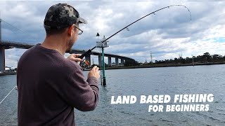 LAND BASED FISHING FOR BEGINNERS [upl. by Hgeilhsa]