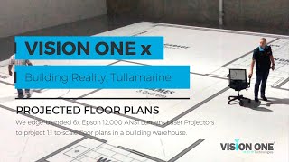 Building Reality  Projected Floor Plans by Vision One [upl. by Adolph]