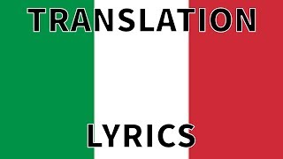 ITALY National Anthem English Lyrics and Translation full version Inno nazionale Italiano [upl. by Rosamund]