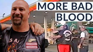 Bad blood Another deadly Hells Angels and Mongols brawl — Scene video 🇺🇸 [upl. by Ainitsirk196]