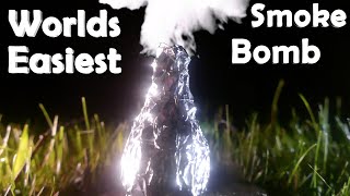 The Easiest Way To Make a Smoke Bomb Ever  Cool Spy Device [upl. by Furey408]