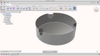 Fusion 360 Patterns amp User Parameters [upl. by Eignav595]