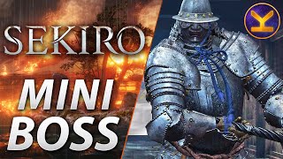 Sekiro  Mini Boss  Armored Warrior [upl. by Micco]