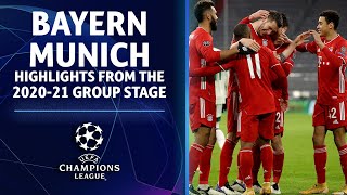 Bayern Munich Highlights from the 202021 Group Stage  UCL on CBS Sports [upl. by Auqeenwahs847]