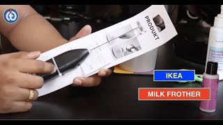 IKEA MILK FROTHER Review amp Battery Installation [upl. by Lindner]