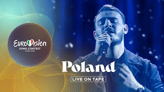 Ochman  River  Poland 🇵🇱  Live On Tape  Eurovision 2022 [upl. by Octavie]