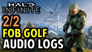 FOB Golf All Audio Logs Location  Halo Infinite Collectibles Guide [upl. by Ann-Marie268]