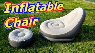 Inflatable Lounger Camping Chair [upl. by Ayhtak]