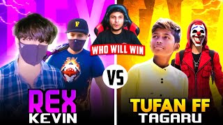 REX amp KEVIN VS TUFAN amp TAGARU 😲 2 VS 2 [upl. by Alyahsat]