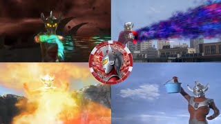 【ウルトラマンタロウ】Ultraman Taro All Techniques [upl. by Ailahs]