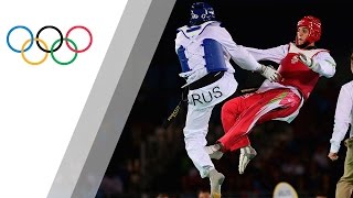 Jordans Abughaush wins Mens 68kg Taekwondo gold [upl. by Namie]