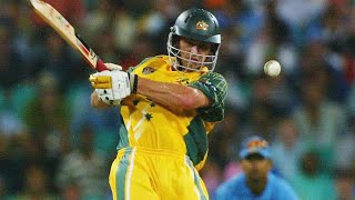 From the Vault Gilchrist crashes Indian attack in Sydney [upl. by Eibrab]