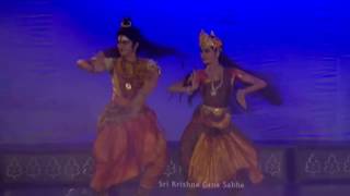 Shiva Parvathi  Ananda Thandavam  Vana Virata Vijayam 2014  Anitha Guha  Bharatanatyam Dance [upl. by Ahsratal]