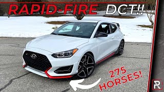 The 2021 Hyundai Veloster N DCT is an Even Hotter Hot Hatch [upl. by Eleirbag342]