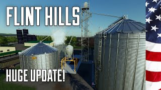 The Best Map in FS19 Just got a Big Update  Flint Hills  Farming Simulator 19 [upl. by Tiduj]