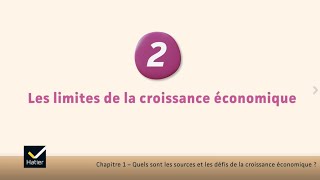 SES cours de Tle  les limites de la croissance économique [upl. by Enoj]