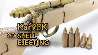 Shell Ejecting  How To Make Cardboard Craft [upl. by Leontine20]