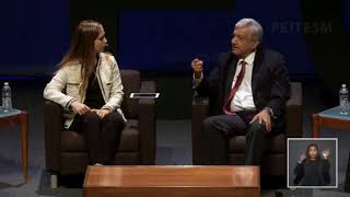 AMLO en el Tec de Monterrey [upl. by Pollitt]