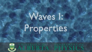 PHYS 130 Waves Part 1 Properties [upl. by Cyd]