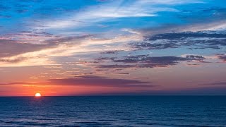 Beautiful Sunrise Time Lapse in Myrtle Beach 4K [upl. by Atinod]